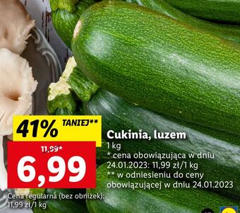Lidl Cukinia oferta