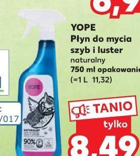 Płyn do mycia szyb i luster yope