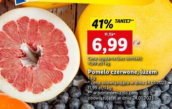 Lidl Pomelo czerwone oferta