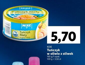 Lidl Tuńczyk w oliwie z oliwek nixe oferta