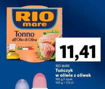 Tuńczyk kawałki w oliwie z oliwek rio mare