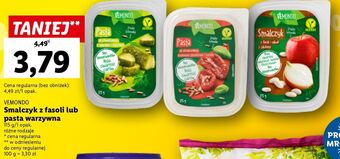 Lidl Pasta warzywna ze słonecznikiem, suszonymi pomidorami i bazylią vemondo oferta