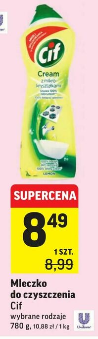 Intermarche Mleczko do czyszczenia oferta