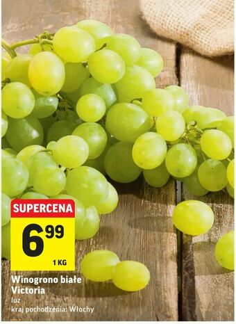 Intermarche Winogrono białe Victoria oferta