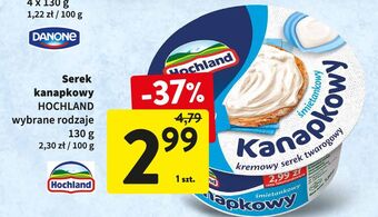 Intermarche Serek śmietankowy hochland kanapkowy oferta