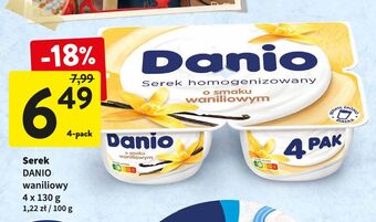 Intermarche Serek wanilia danone danio oferta