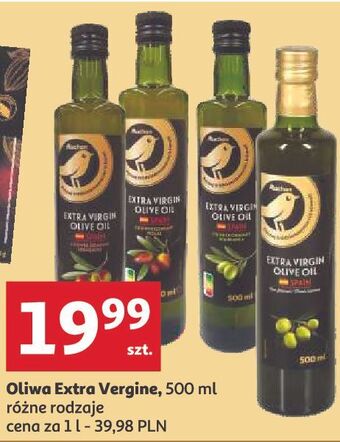 Auchan Oliwa z oliwek extra virgin auchan oferta