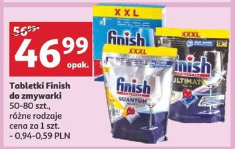 Auchan Tabletki do zmywarek regular finish all in 1 oferta