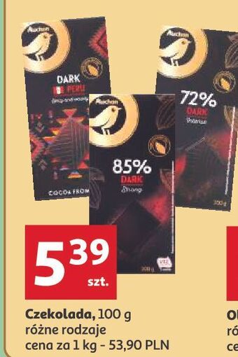 Auchan Czekolada gorzka auchan oferta