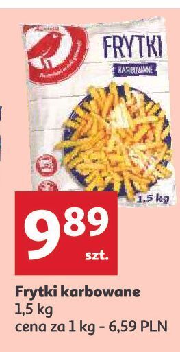 Auchan Frytki karbowane auchan oferta