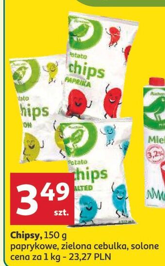Auchan Chipsy solone auchan oferta