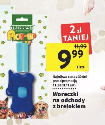 Intermarche Woreczki na odchody z brelokiem tatrapet oferta