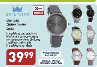 ALDI Zegarek damski krontaler oferta