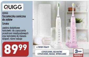 ALDI Szczoteczka do zębów soniczna quigg oferta