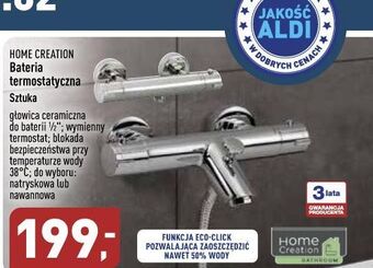 ALDI Bateria termostatyczna natryskowa home creation oferta