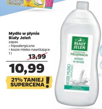 Netto Mydło w płynie hipoalergiczne biały jeleń oferta