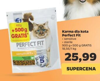 Netto Karma dla kota sensitive perfect fit oferta