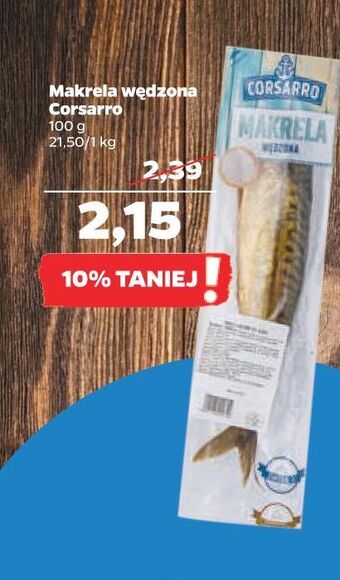 Netto Makrela wędzona corsarro oferta