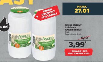 Netto Wkład olejowy angela 5 dni bolsius oferta