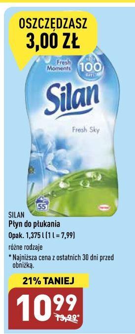 ALDI Płyn do płukania fresh sky silan classic oferta