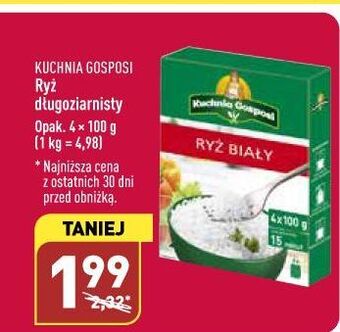 ALDI Ryż biały kuchnia gosposi oferta