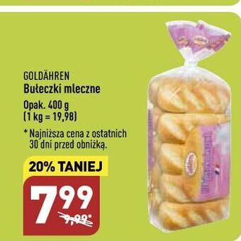ALDI Bułeczki mleczne goldahren oferta