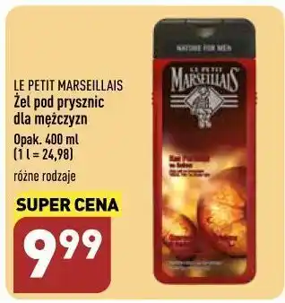 ALDI Żel pod prysznic czerwona pomarańcza i szafran le petit marseillais oferta