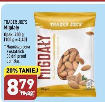 ALDI Migdały kalifornijskie trader joe's oferta