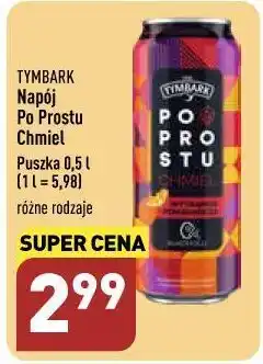 ALDI Napój pomarańczowy tymbark po prostu chmiel oferta