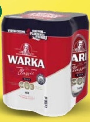ABC Warka classic piwo jasne 4 x 500 ml oferta
