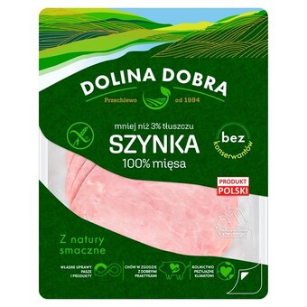 Żabka Dolina dobra szynka 100 % mięsa 100 g oferta