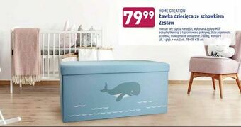 ALDI Ławka dziecięca ze schowkiem oferta