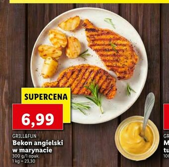Lidl Bekon angielski w marynacie oferta