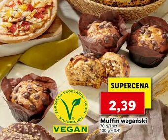 Lidl Muffin wegański oferta