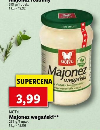 Lidl Majonez wegański** oferta
