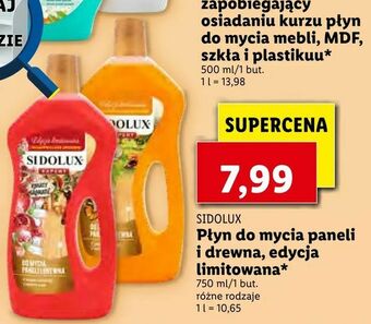Lidl Płyn do mycia paneli i drewna, edycja limitowana oferta