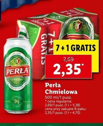 Lidl Perła Chmielowa oferta