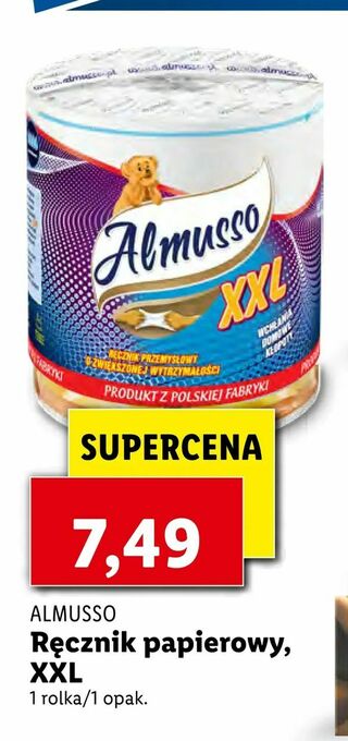 Lidl Ręcznik papierowy, XXL oferta