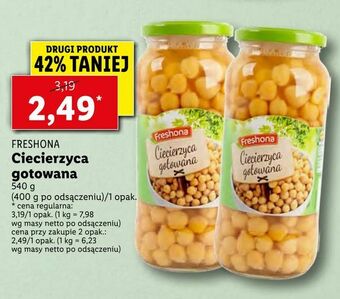 Lidl Ciecierzyca gotowana oferta