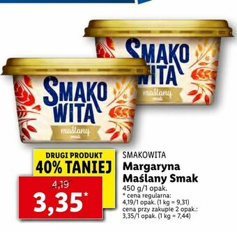 Lidl Margaryna Maślany Smak oferta
