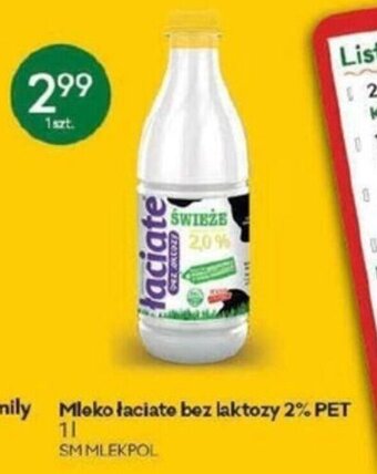 Groszek Mleko łaciate bez laktozy 2% 1l oferta