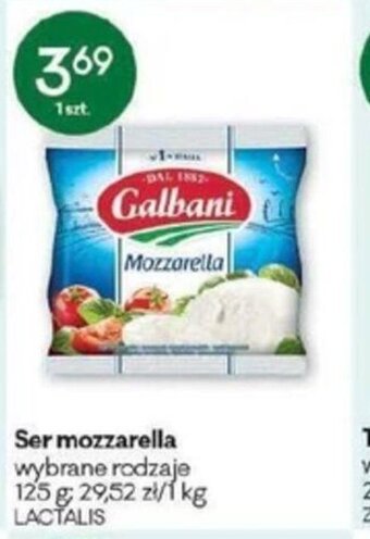 Groszek Ser Mozzarella Galbani 125g oferta