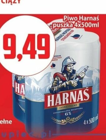 Kupiec Piwo Harnaś 4x500ml oferta
