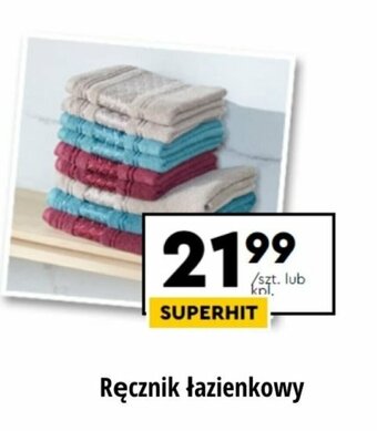Biedronka Ręcznik łazienkowy oferta