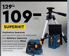 Biedronka Poziomica laserowa z samoregulacją niteo tools oferta