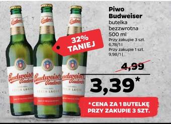 Netto Piwo budweiser oferta