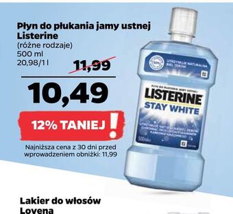 Netto Płyn do płukania jamy ustnej listerine oferta
