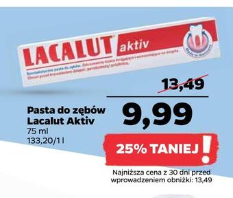 Pasta do zębów lacalut aktiv