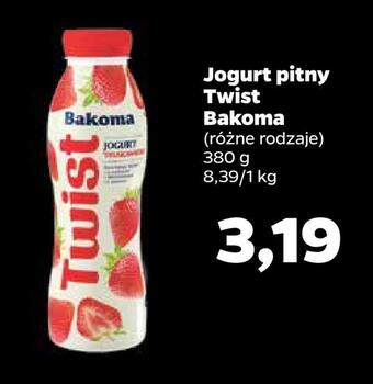 Netto Jogurt pitny twist bakoma oferta