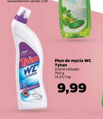 Netto Płyn do mycia wc tytan oferta